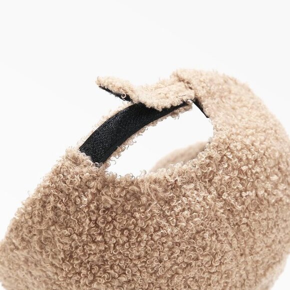 Women\'s A White Winter Warm Classic Wool Adjustable Baseball Style Hat Cap main image 4